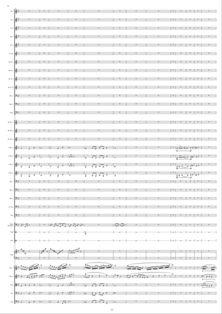 Across A Great Nation Full Orchestra scores gallery preview page 2