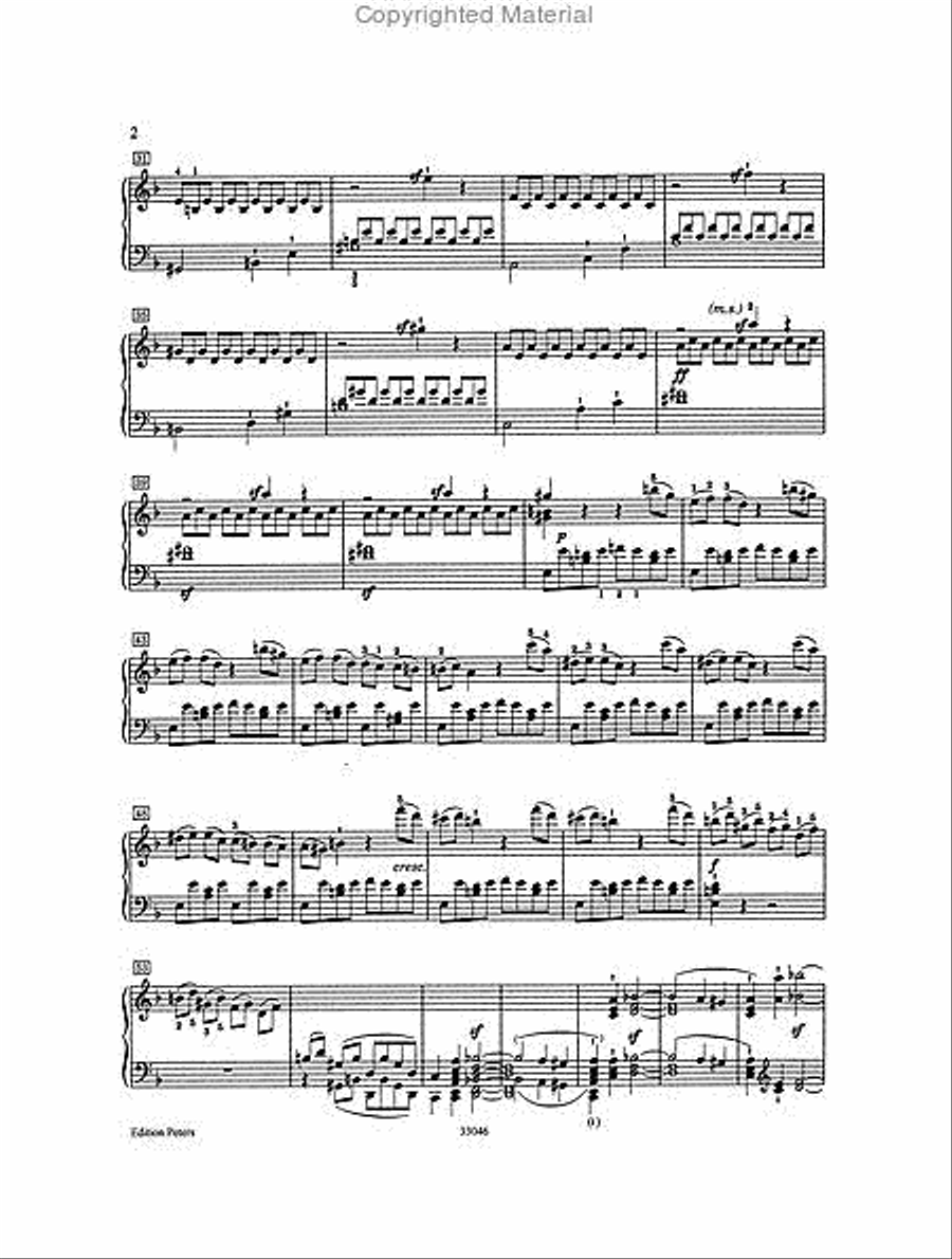 Piano Sonata No. 17 in D minor Op. 31 No. 2 The Tempest Piano scores gallery preview page 3