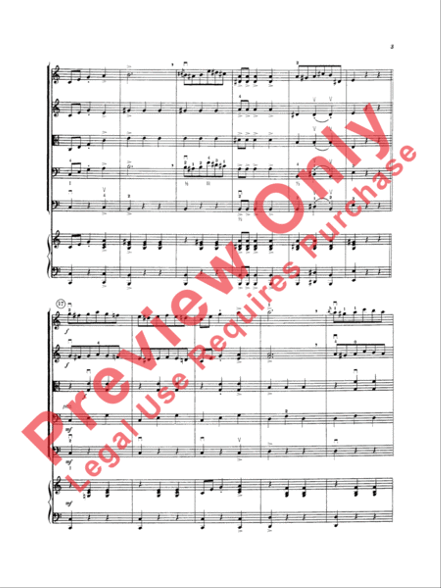 Fledermaus Waltzes String Orchestra scores gallery preview page 4