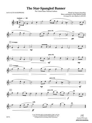 The Star-Spangled Banner: E-flat Alto Saxophone