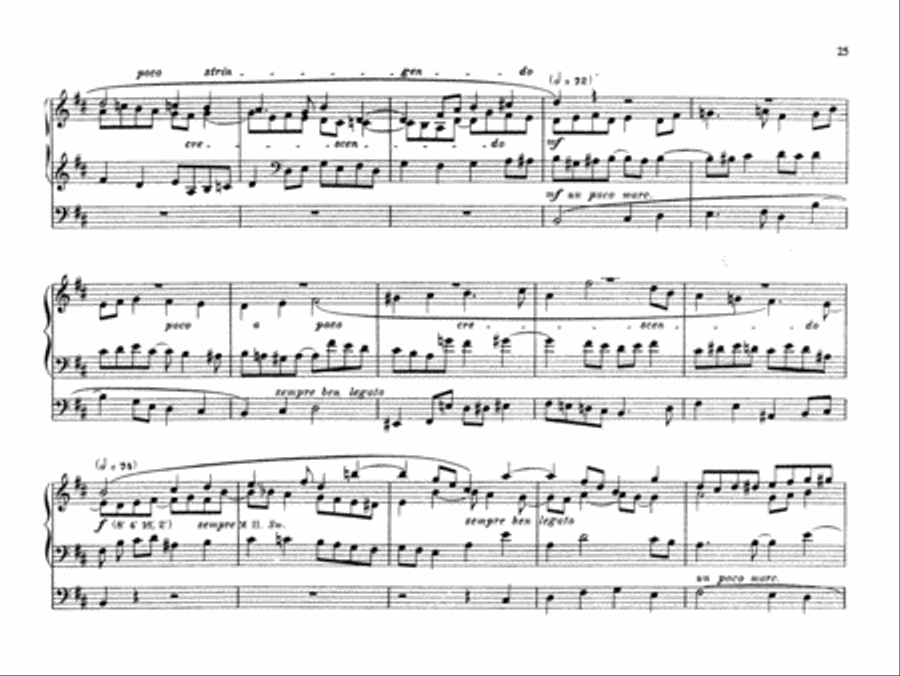 Reger: Organ Works, Op. 59 Organ scores gallery preview page 3