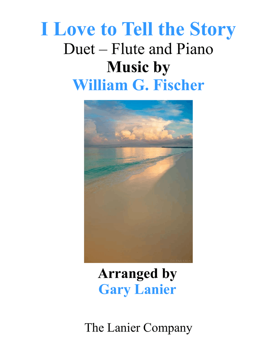 I LOVE TO TELL THE STORY (Duet – Flute & Piano with Parts) image number null