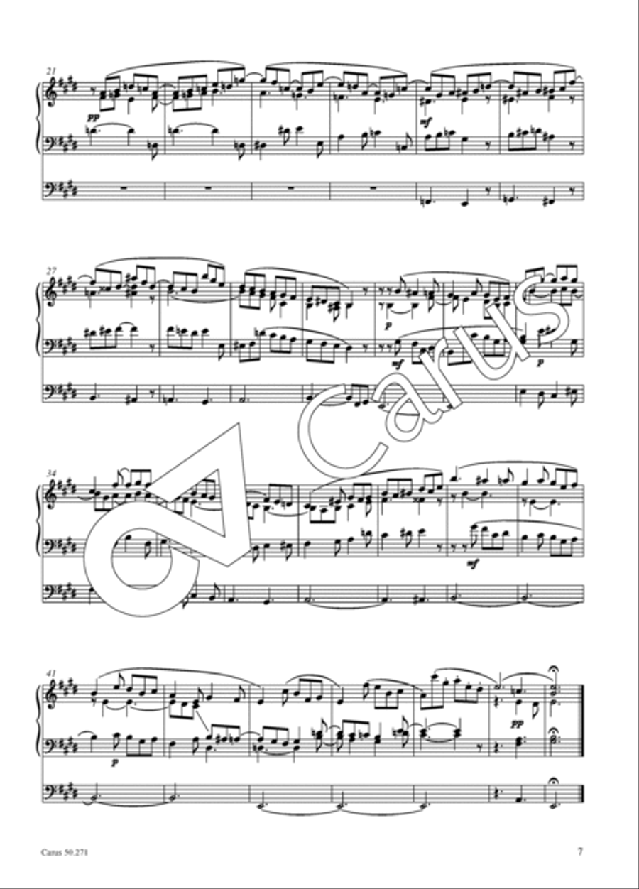 Ten small pieces for the organ Organ Solo scores gallery preview page 8