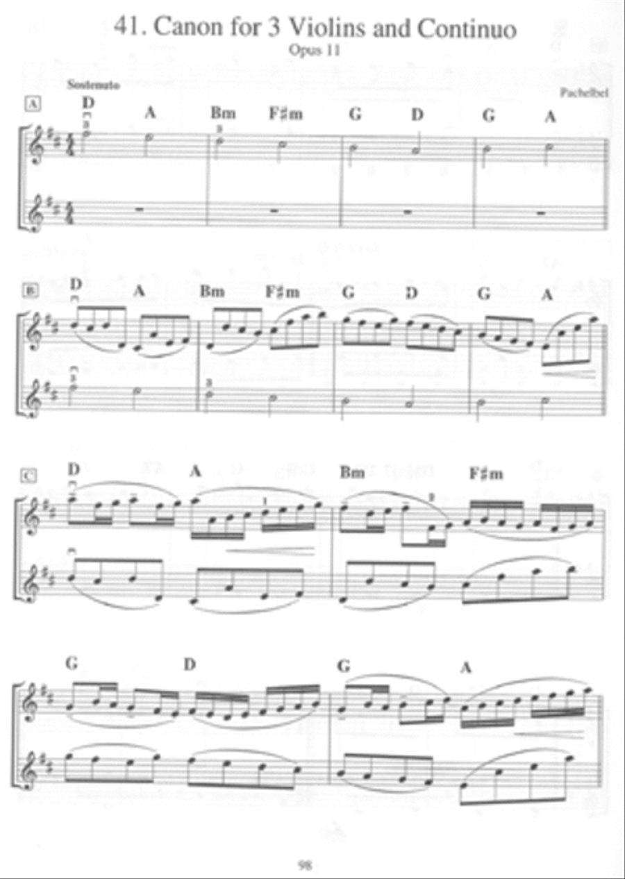 Violin Duet Classics Made Playable String Duet scores gallery preview page 6