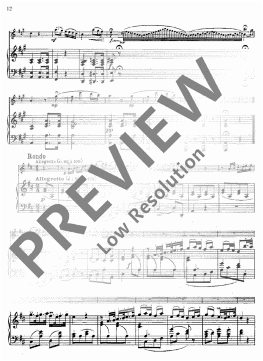 Concerto No. 13 D major Concerto No. 13 D major Piano scores gallery preview page 13