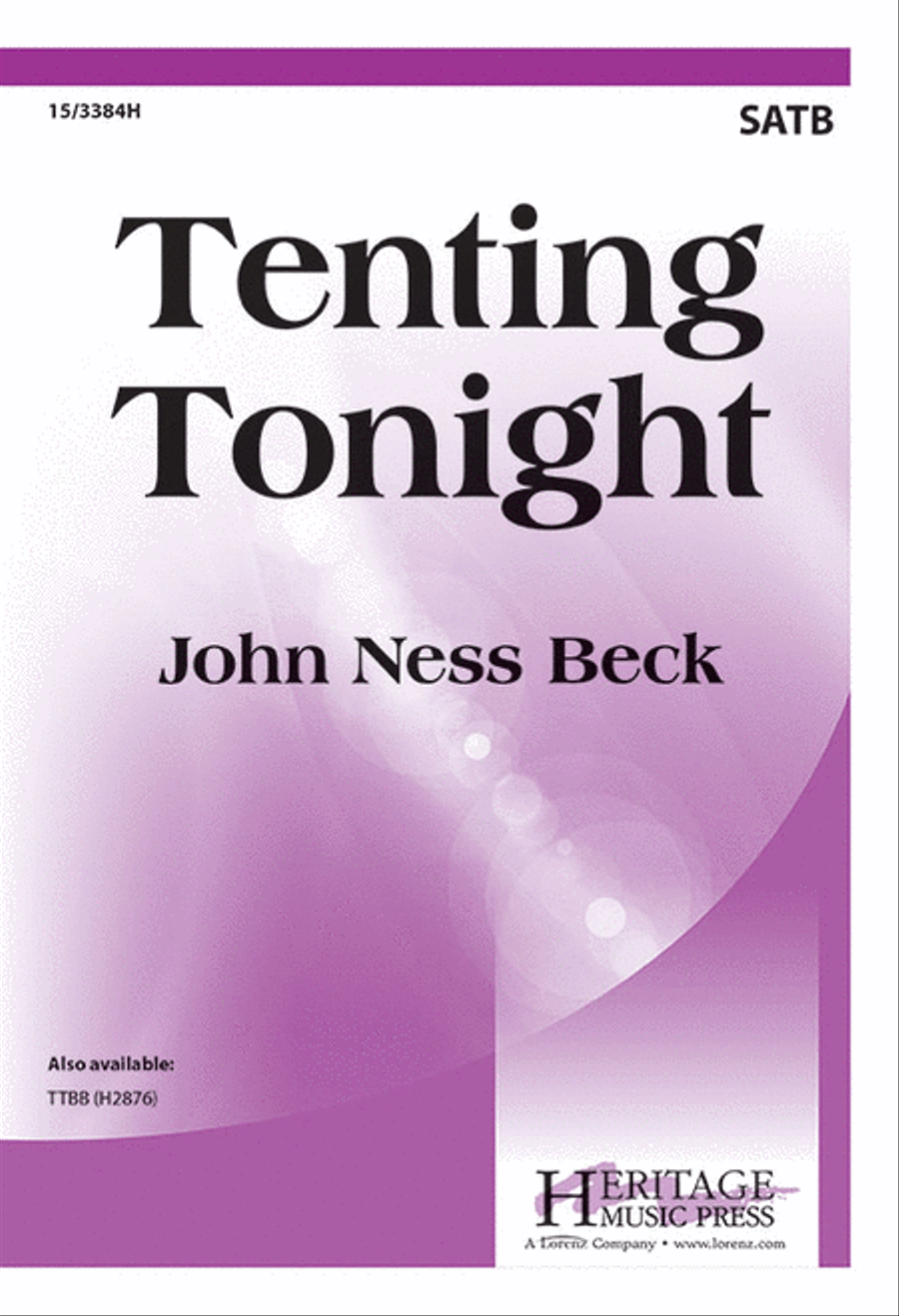 Tenting Tonight 4-Part scores gallery preview page 1