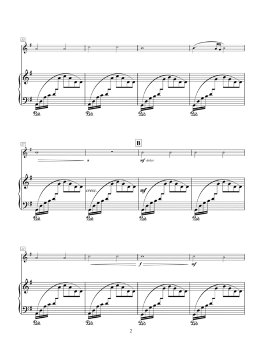 The Cicada's Repose Violin Solo scores gallery preview page 4