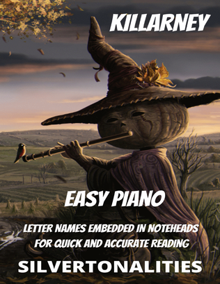 Book cover for Killarney for Easy Piano