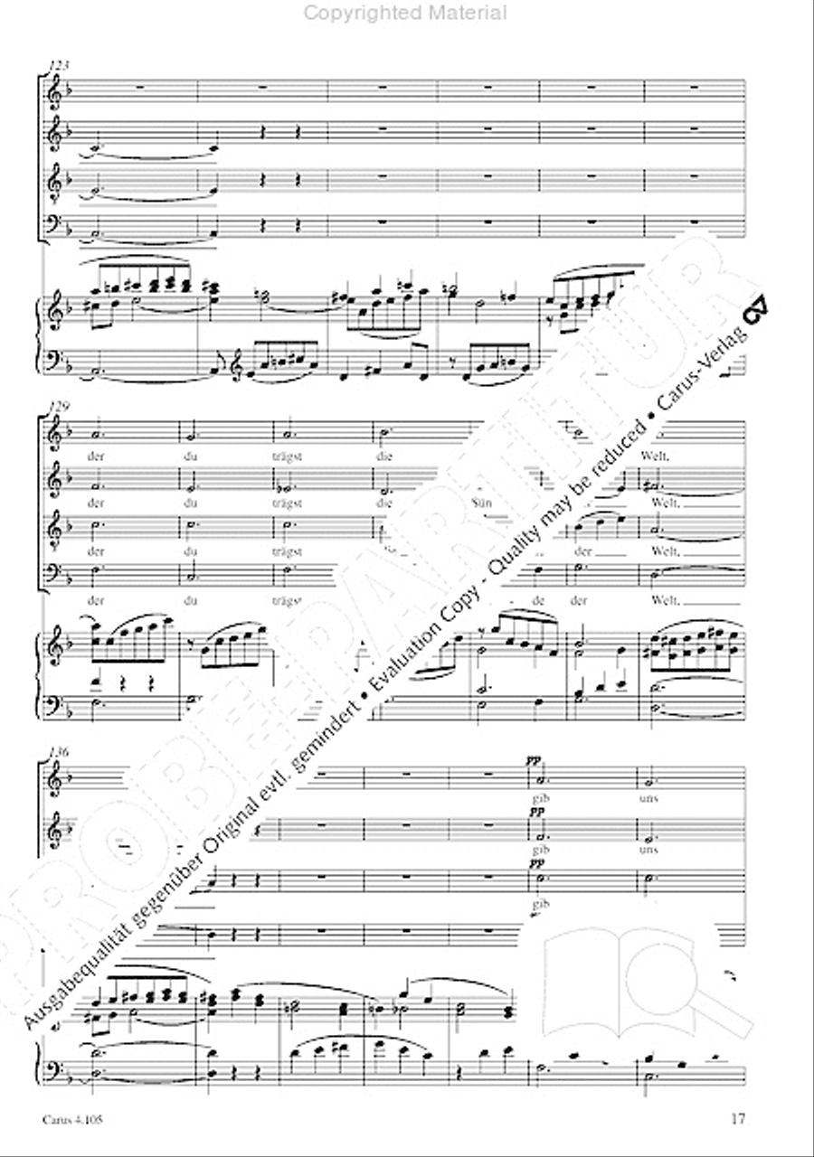Choral collection Mendelssohn - editionchor Choir scores gallery preview page 18