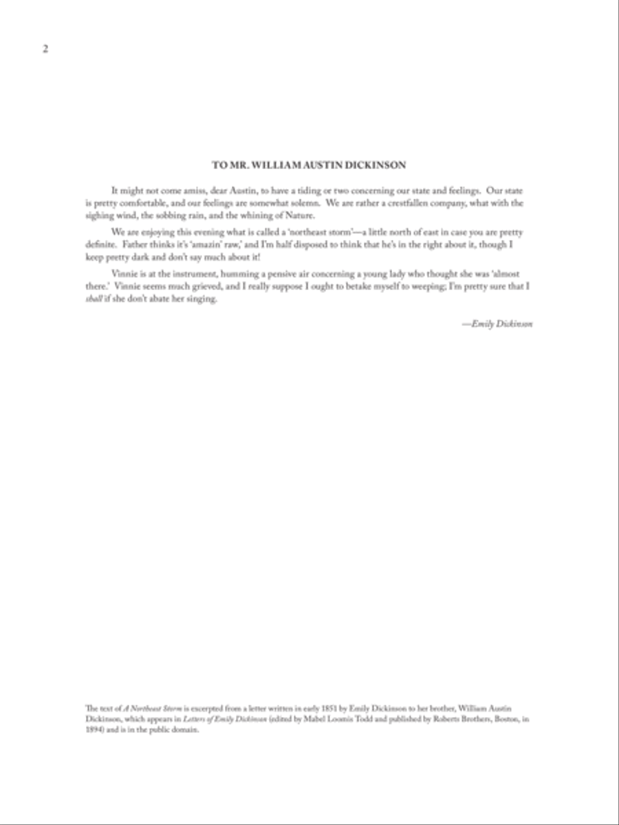 A Northeast Storm Soprano Voice scores gallery preview page 1