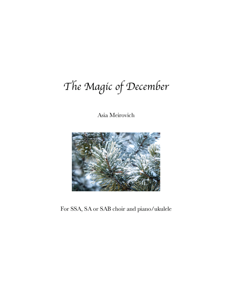 The Magic of December SSA scores gallery preview page 1