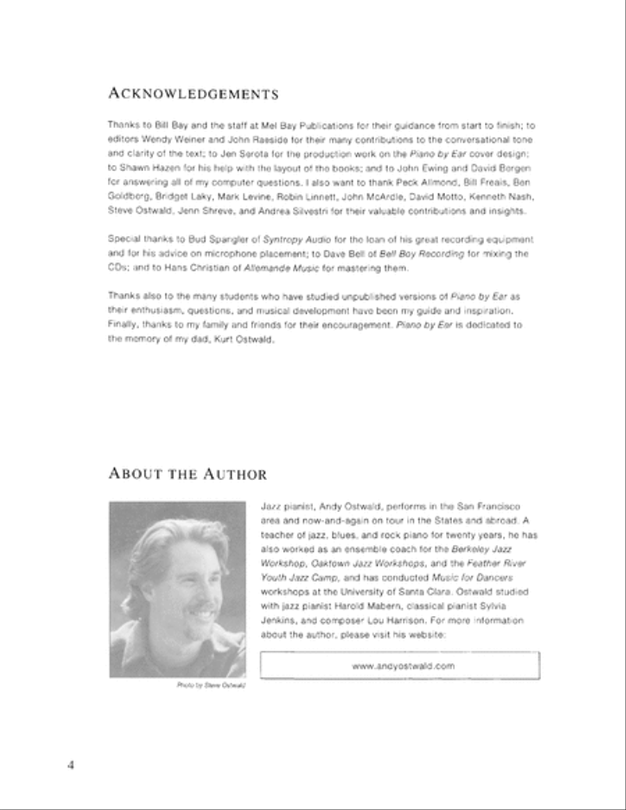 Play Jazz, Blues, & Rock Piano by Ear Book One Piano Method scores gallery preview page 5