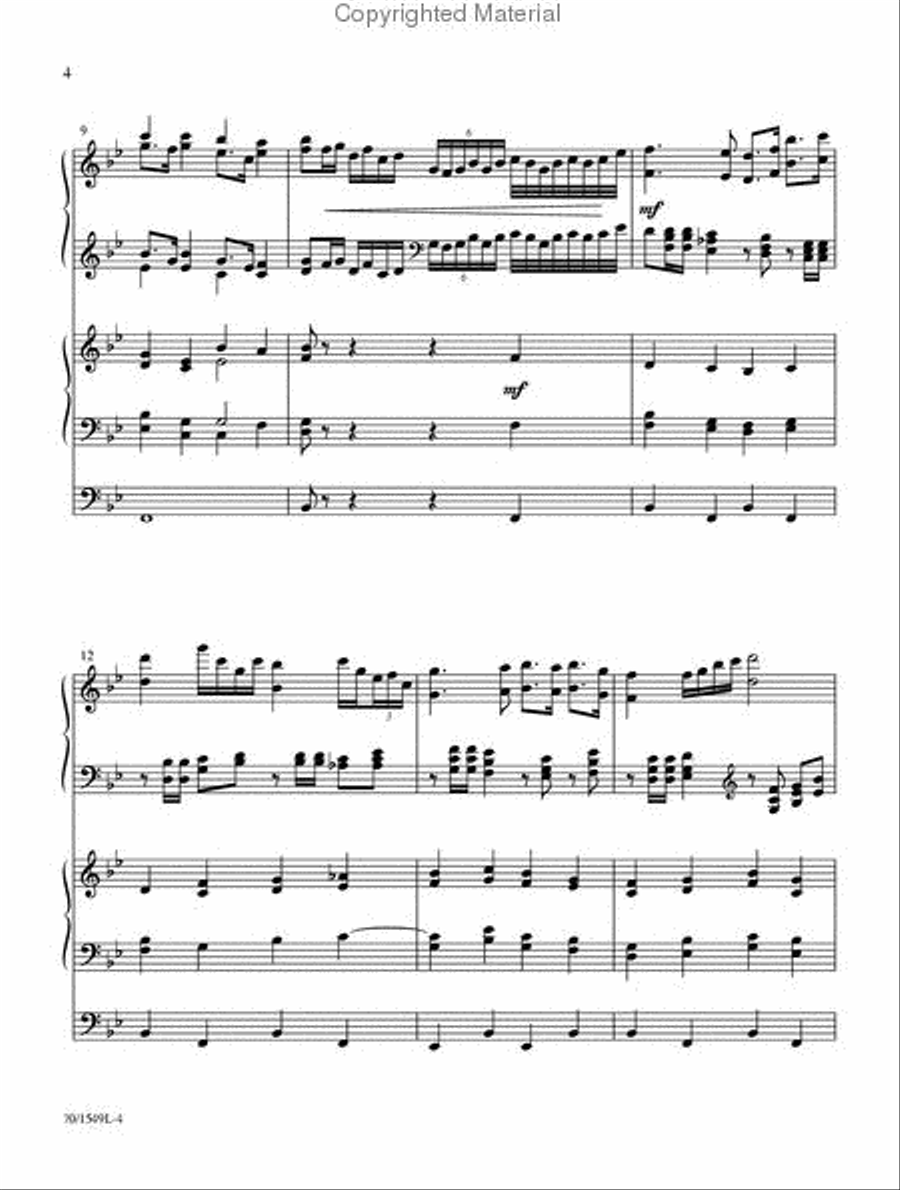 Let Freedom Ring Organ scores gallery preview page 3