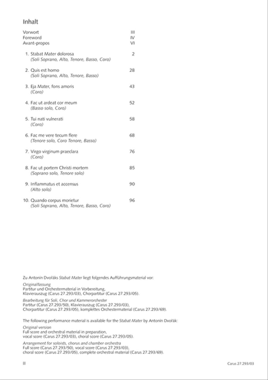 Stabat mater 4-Part scores gallery preview page 3
