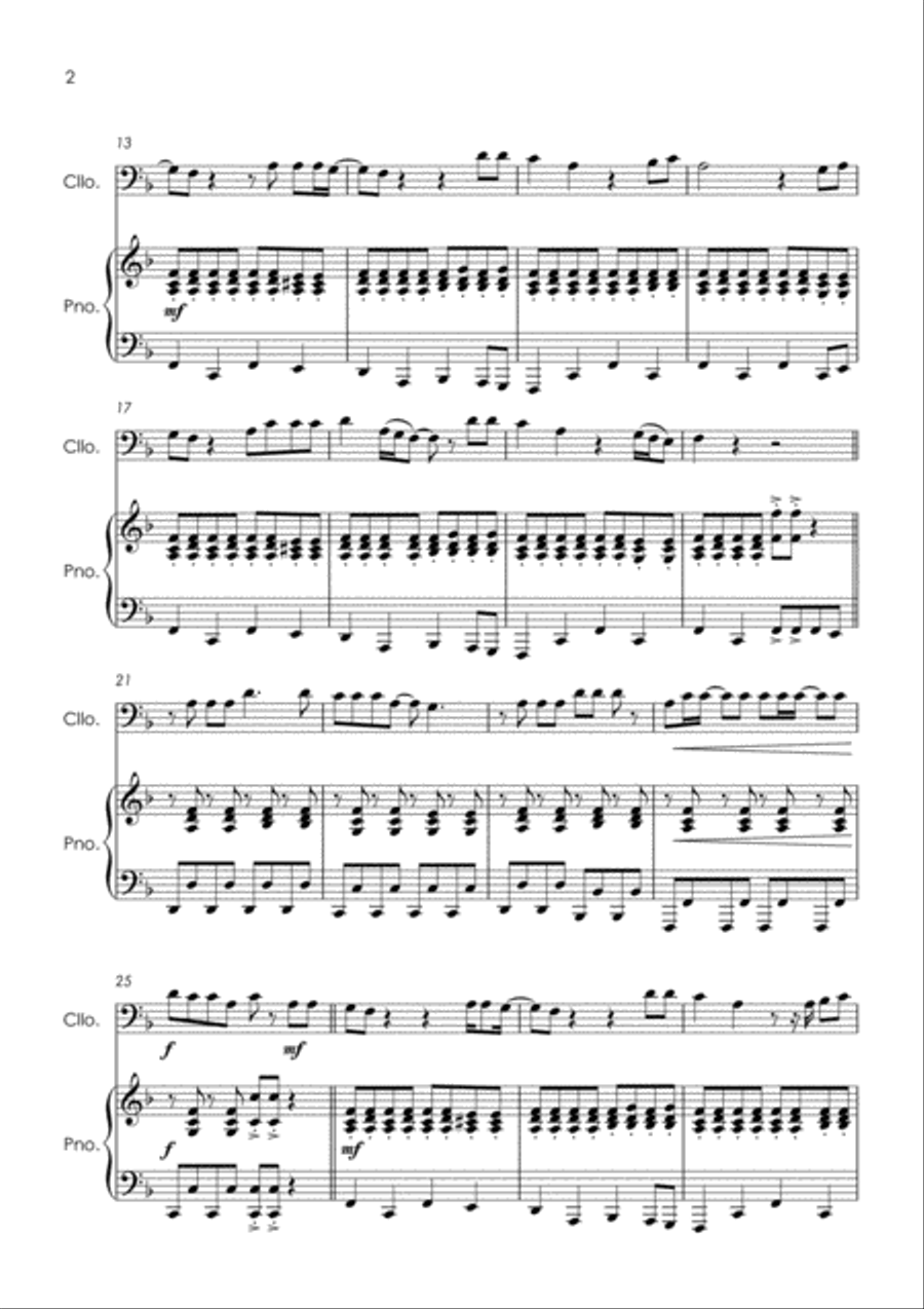 Merry Christmas Everyone Merry Christmas Everyone Piano scores gallery preview page 4