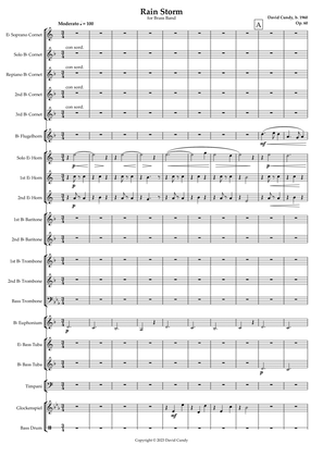 Rainstorm for Brass Band, Op. 61