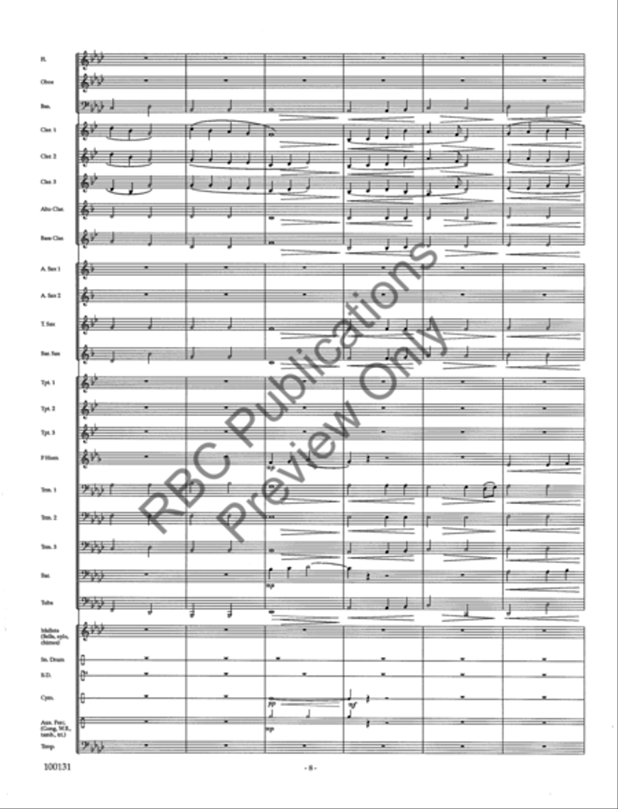 Windsor Castle Concert Band scores gallery preview page 11