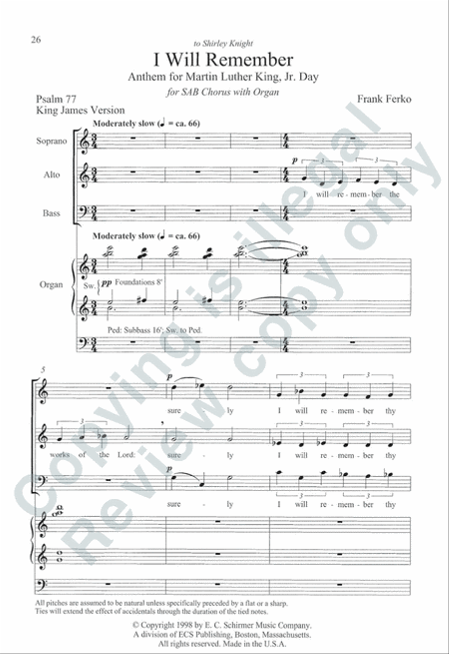 Somerset Anthem Books, Volume VII (Holidays) 3-Part scores gallery preview page 30