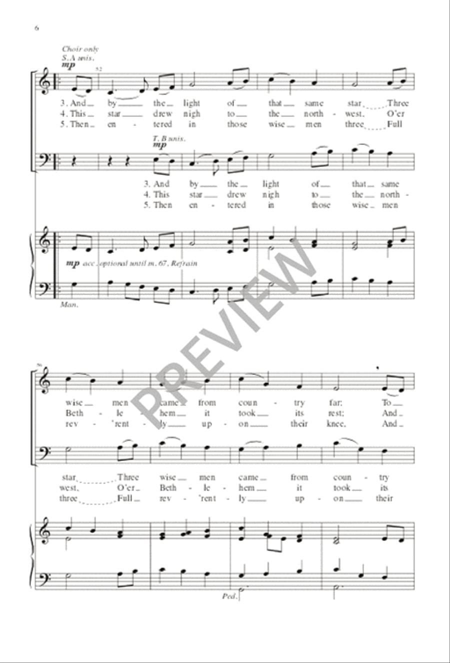 The First Nowell The First Nowell 3-Part scores gallery preview page 8