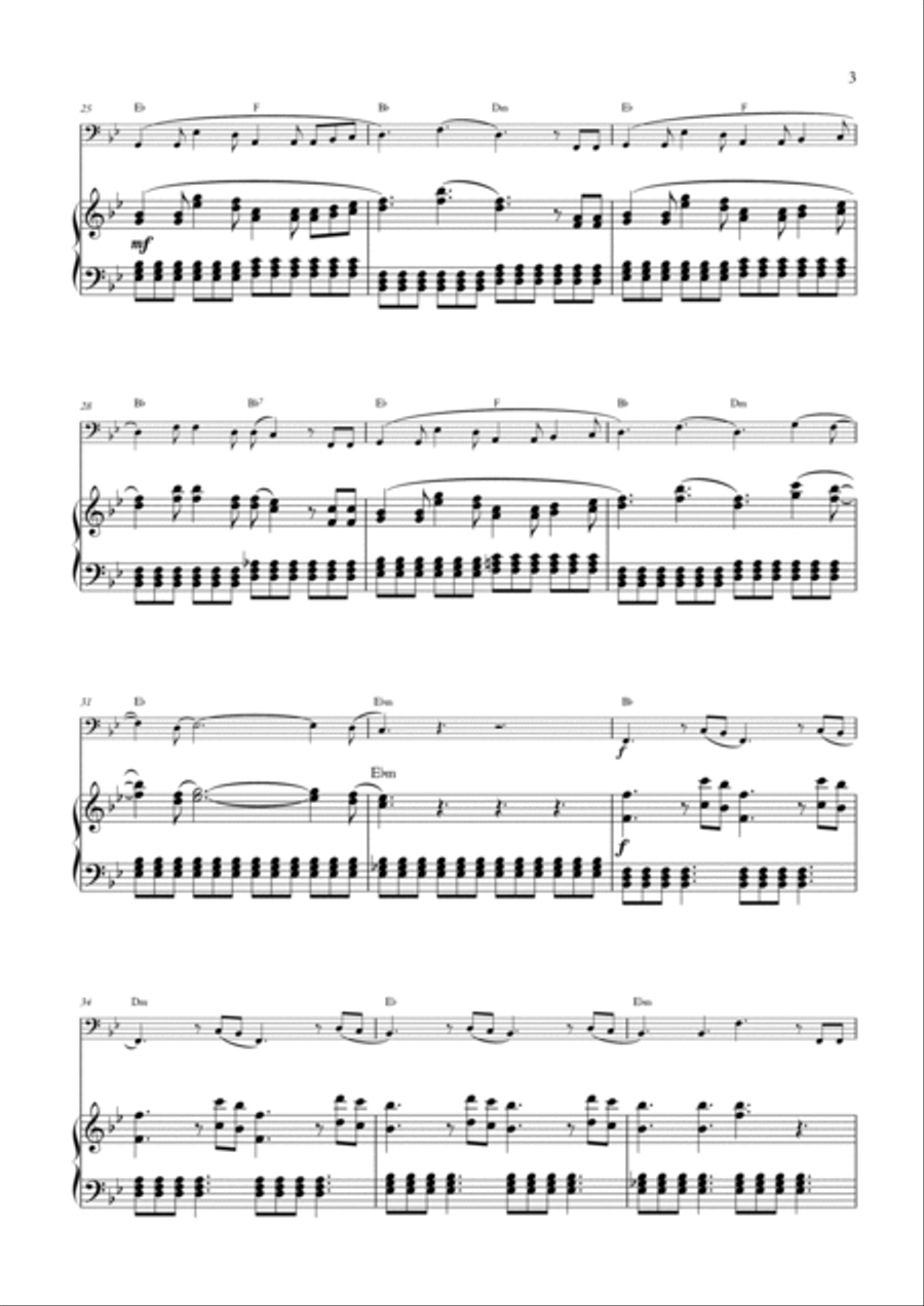 Until I Found You Brass Duet scores gallery preview page 3