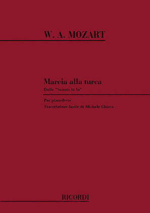 Book cover for Marcia Alla Turca ( Facilitata)