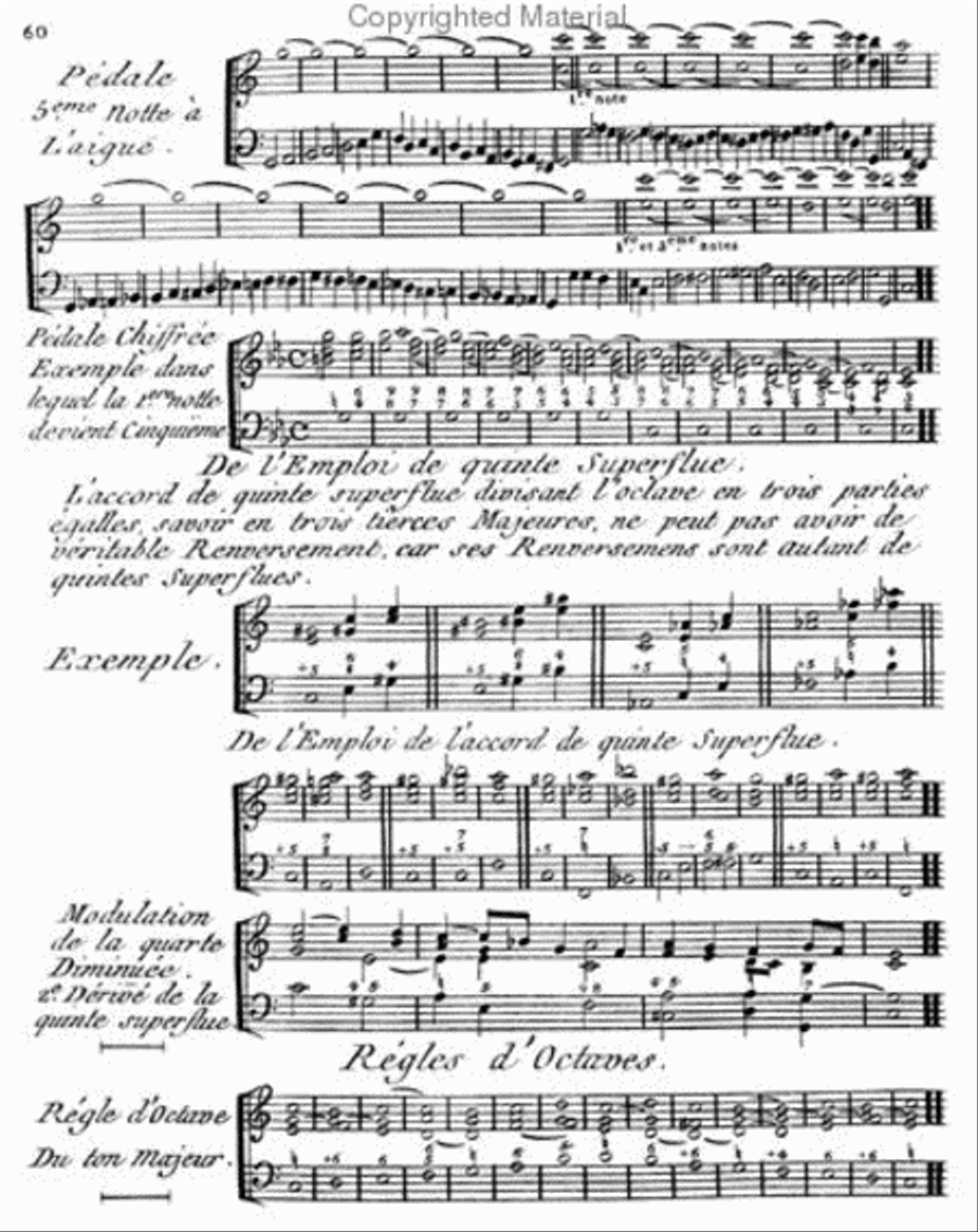 Methods & Treatises Continuo Bass - Volume 6 - France 1600-1800 Basso Continuo scores gallery preview page 3