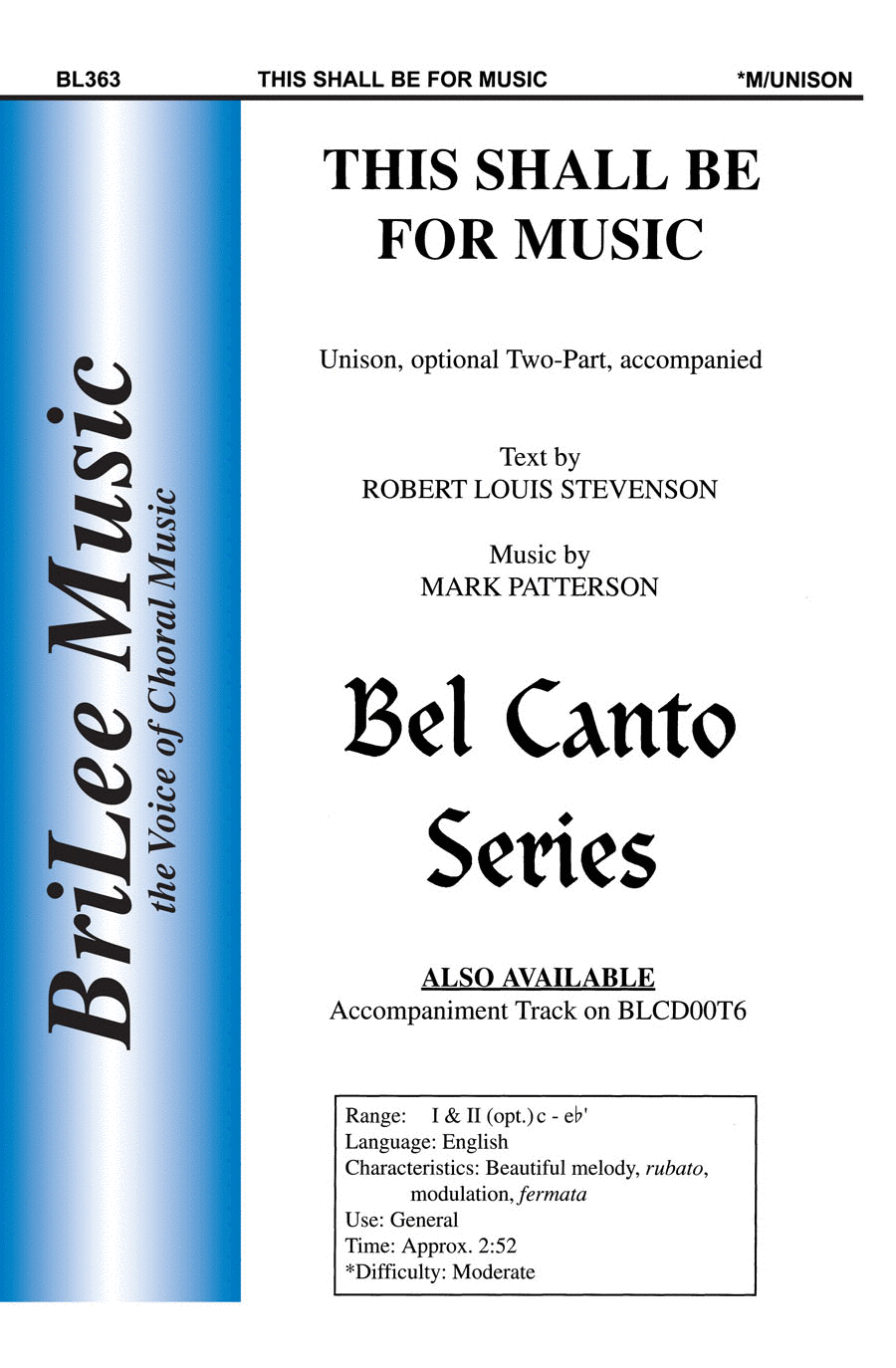 This Shall Be for Music Choir scores gallery preview page 1