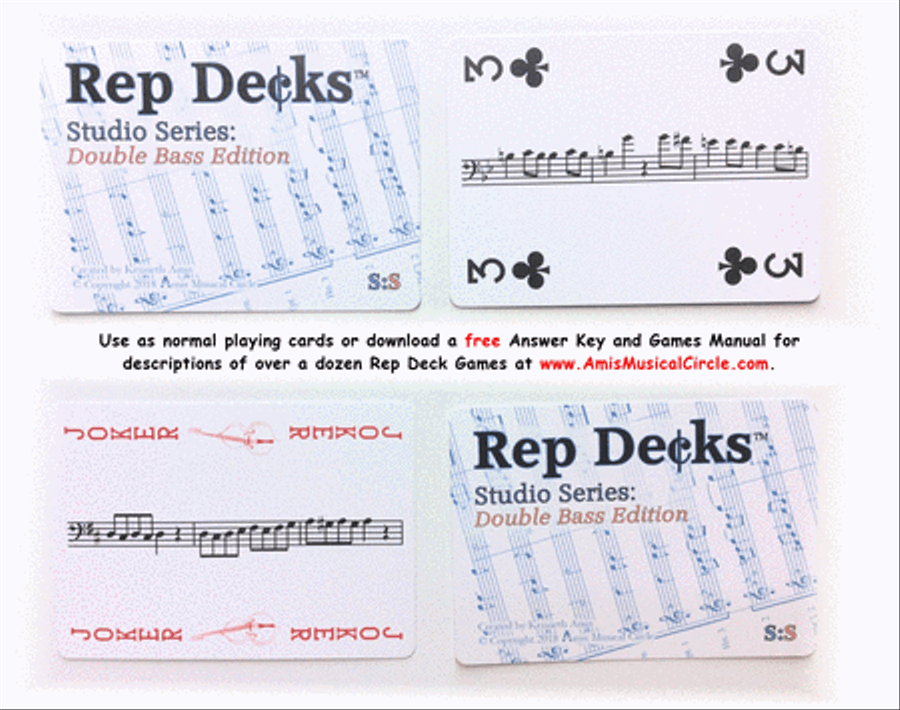 Rep Decks Studio Series: Double Bass Edition Double Bass scores gallery preview page 3