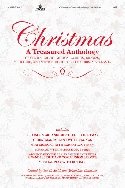 Christmas: A Treasured Anthology Split Track Accompaniment Cd (2 Disks) image number null