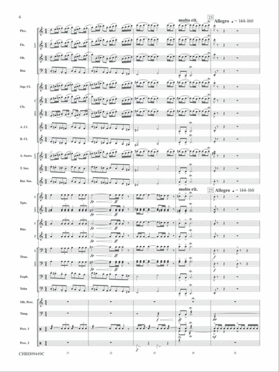 Psalm 46: Score Concert Band scores gallery preview page 6