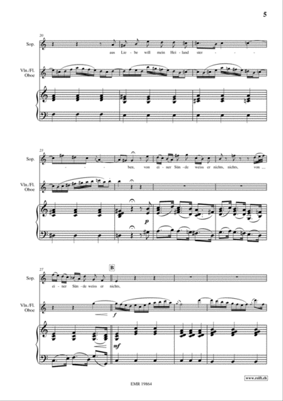 Aus Liebe Flute scores gallery preview page 11