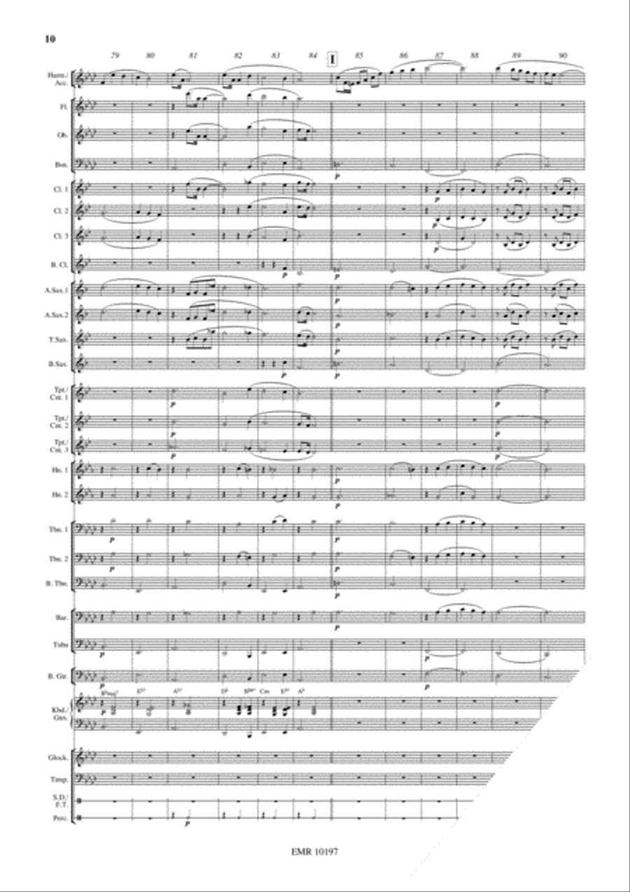 3 Sketches 3 Sketches Concert Band scores gallery preview page 11