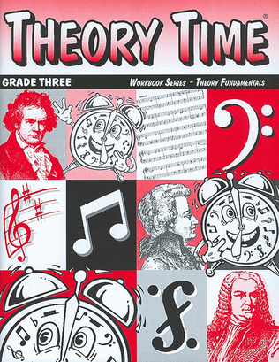 Book cover for Theory Time Grade 3 Workbook