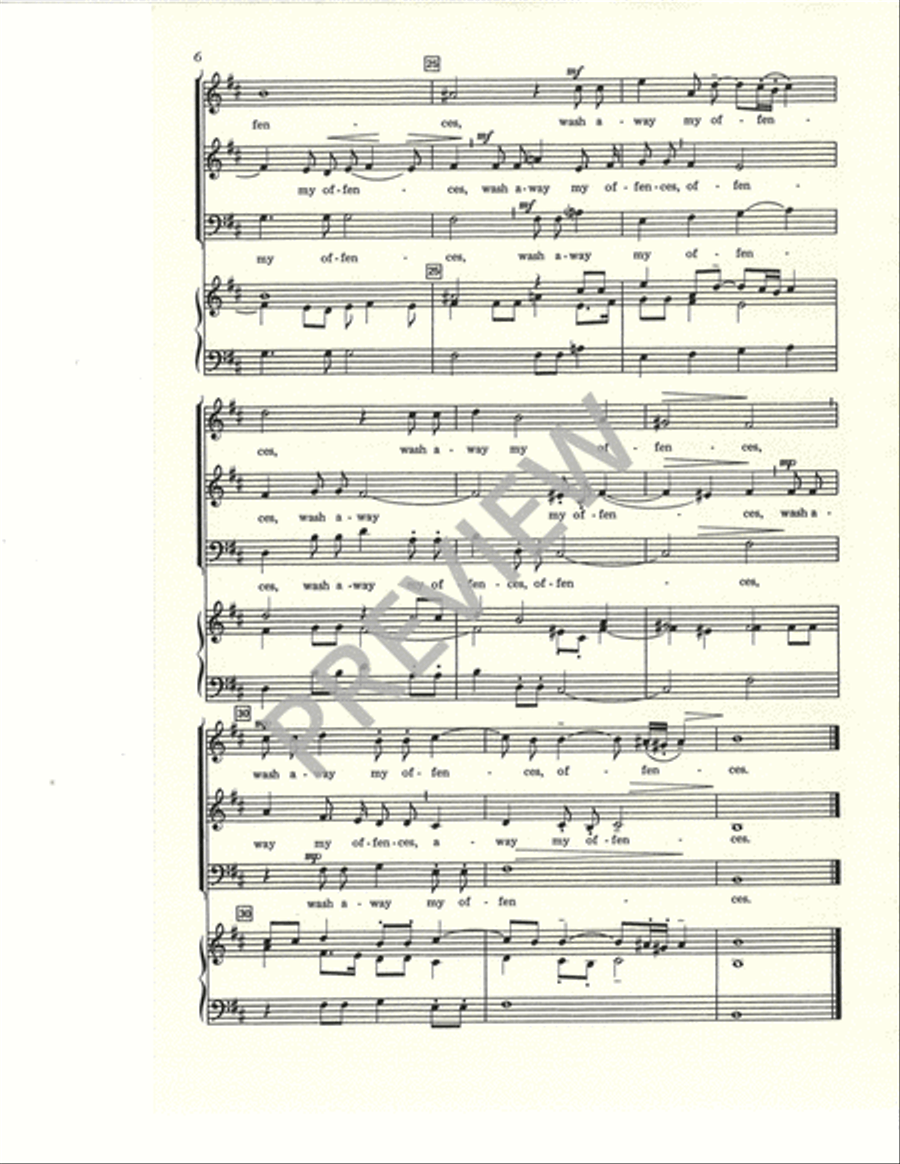 Have Mercy on Me 3-Part scores gallery preview page 7