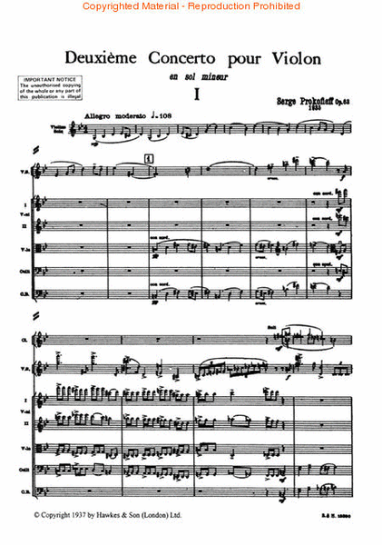 Violin Concerto No. 2 G Minor