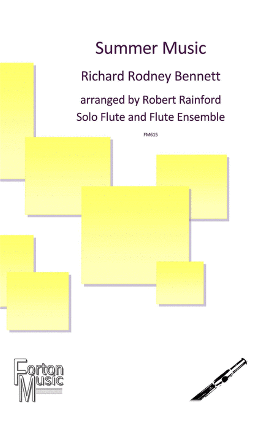 Summer Music Summer Music Flute Quartet scores gallery preview page 1