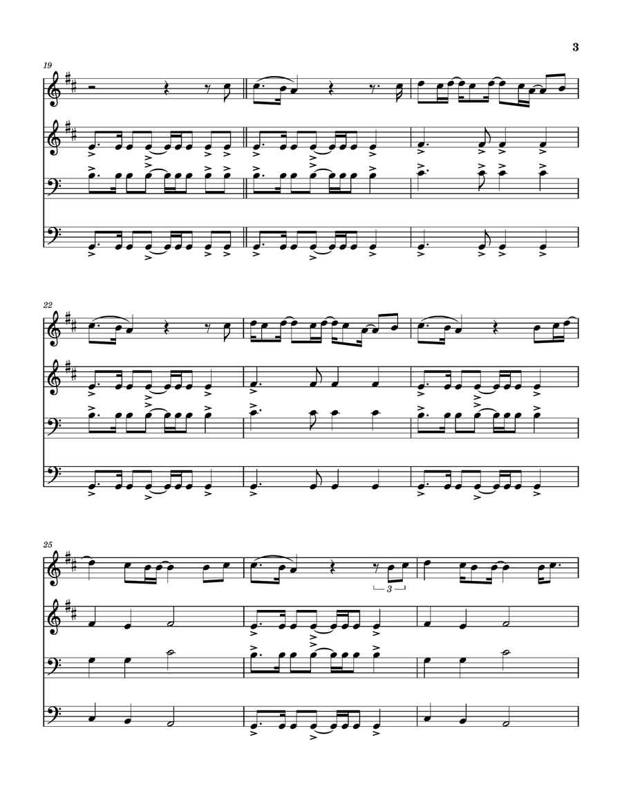 Darling, Be Home Soon Trombone scores gallery preview page 4