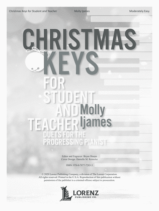 Christmas Keys for Student and Teacher