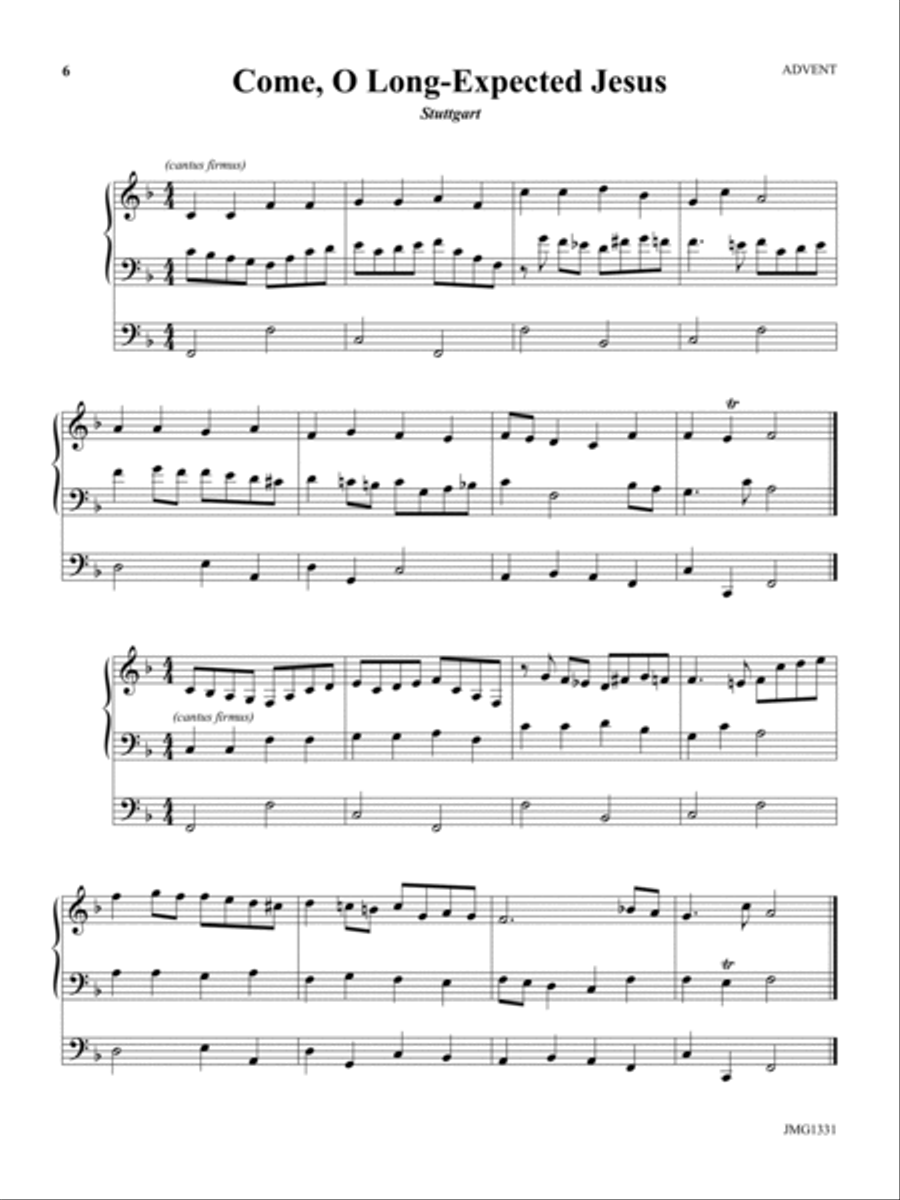 50 Hymn Trios for Organ 50 Hymn Trios for Organ Organ Solo scores gallery preview page 6