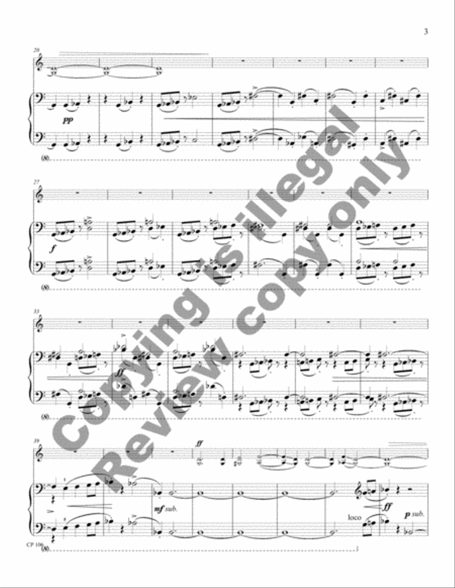 Dialog Violin Solo scores gallery preview page 12