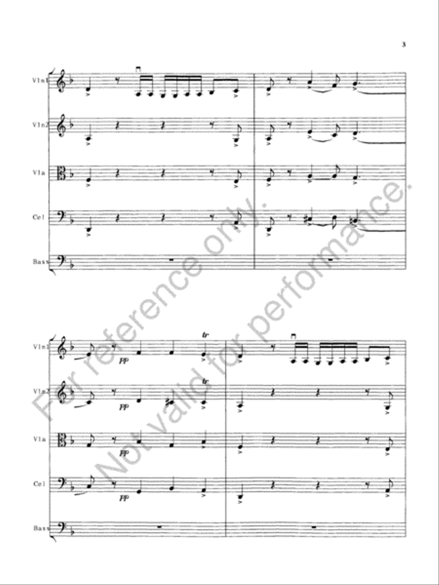 Our Creed Is Our Shield String Orchestra scores gallery preview page 5