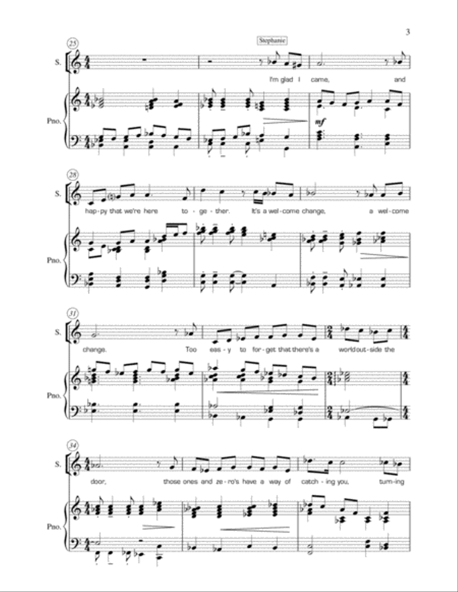 The Hummingbird Duet (from the opera The Turing Test) Vocal Duet scores gallery preview page 5