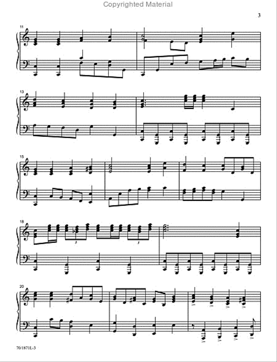 The Church Pianist's Library, Vol. 14 Piano Solo scores gallery preview page 3