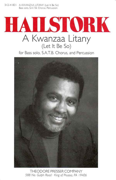 A Kwanzaa Litany