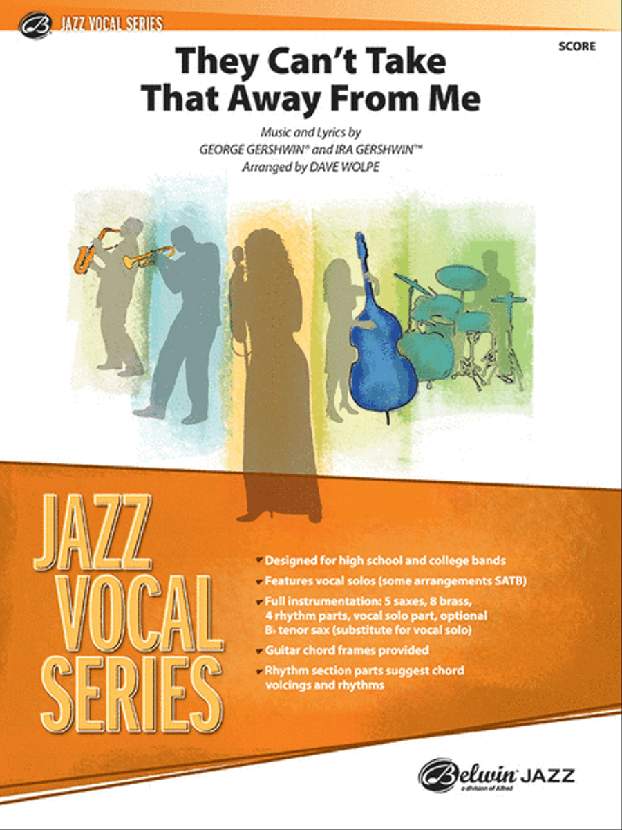 They Can't Take That Away from Me Jazz Ensemble scores gallery preview page 1