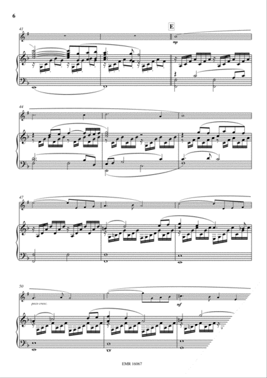 Ave Maria Clarinet Solo scores gallery preview page 7