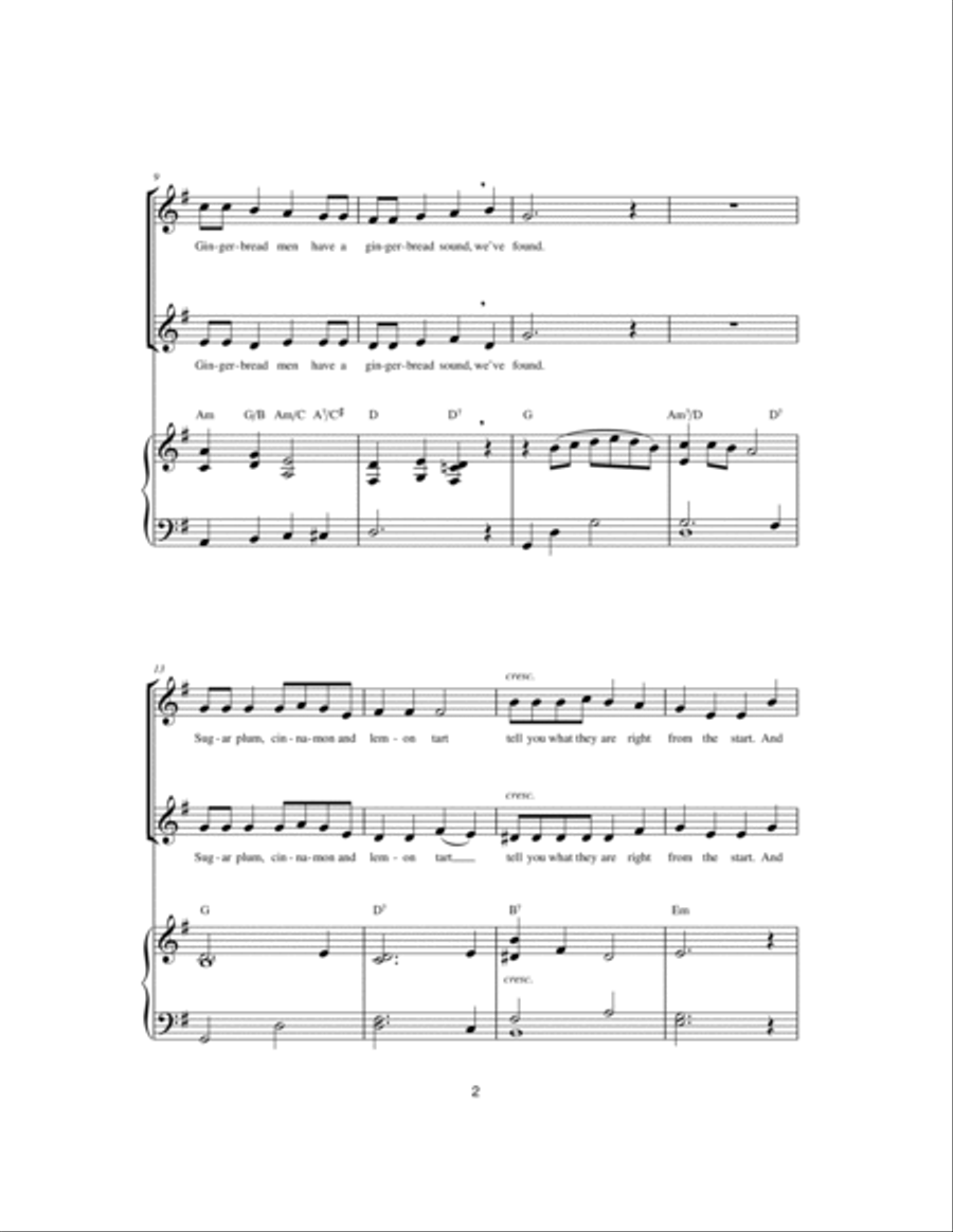 Truly Scrumptious (from Chitty Chitty Bang Bang) Choir scores gallery preview page 2