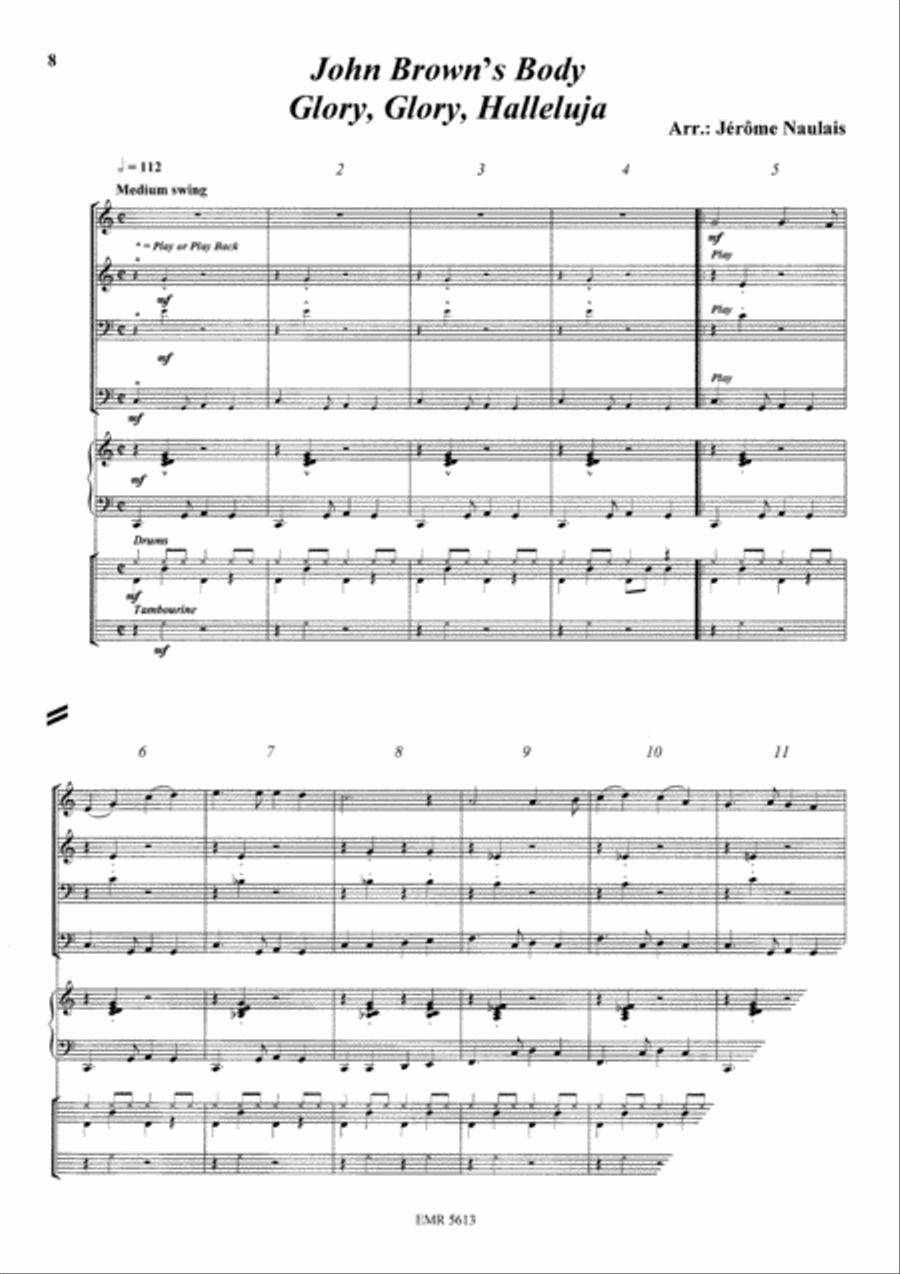 Album Volume 10 Brass Ensemble scores gallery preview page 4