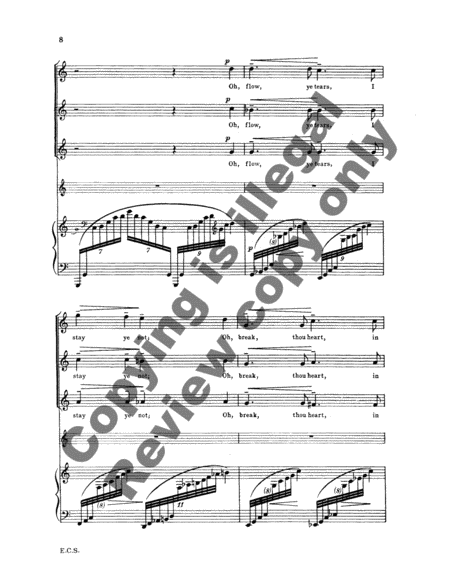 Gesaenge fuer Frauenchor, Op. 17: No. 1. I Hear a Harp