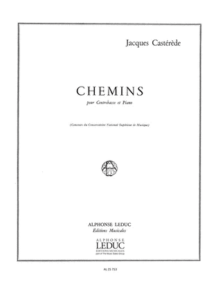 Book cover for Chemins (double Bass & Piano)
